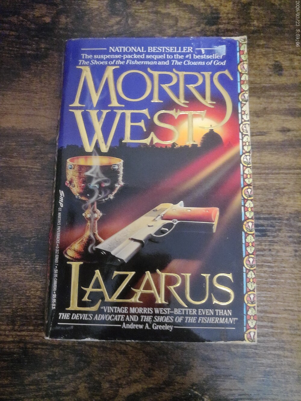 Lazarus by Morris L. West